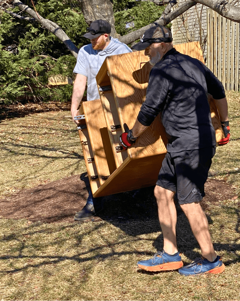 Our truck that we use for junk removal Frederick MD